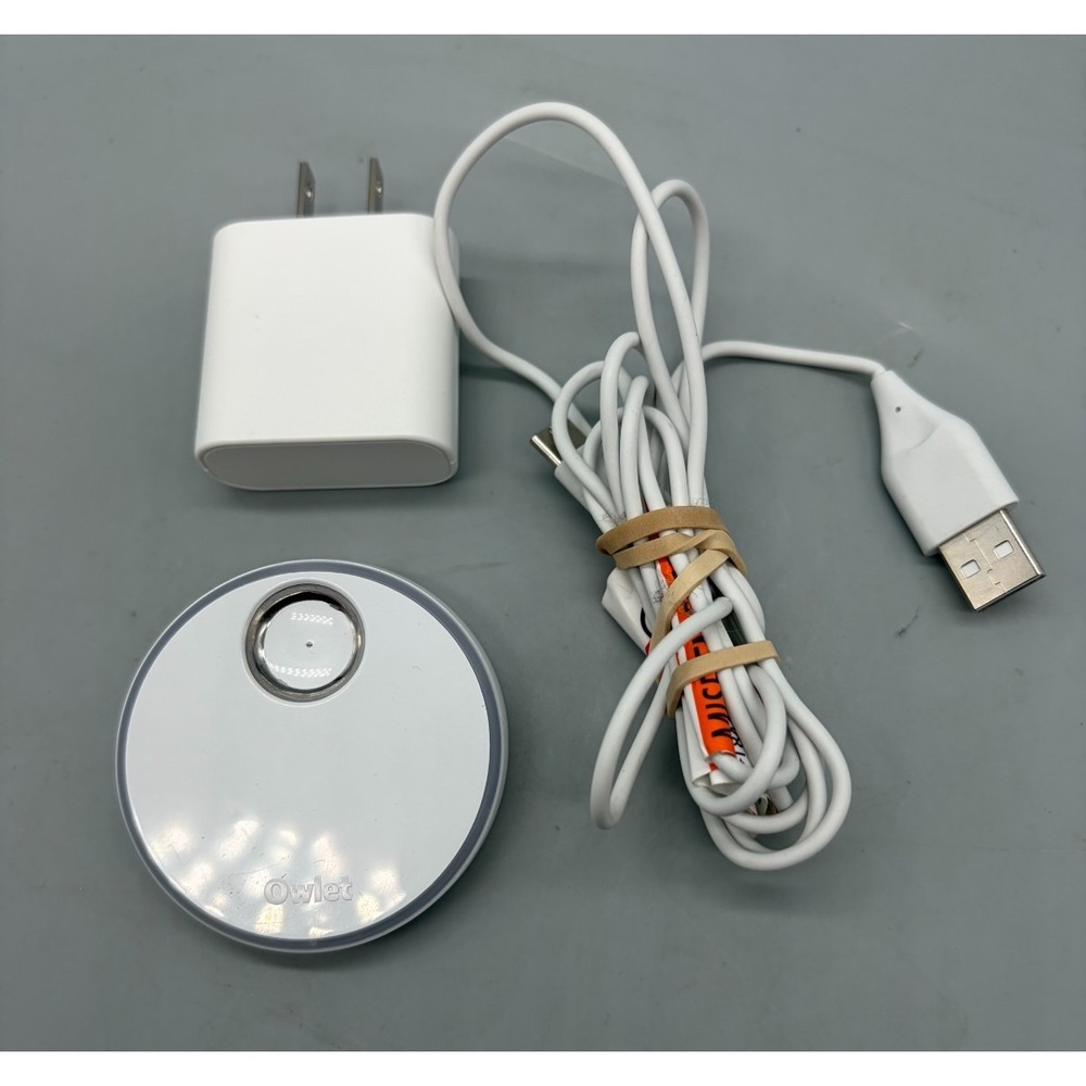 Owlet Smart Sock 3rd Gen Base Unit & Power Supply OBL 3.0